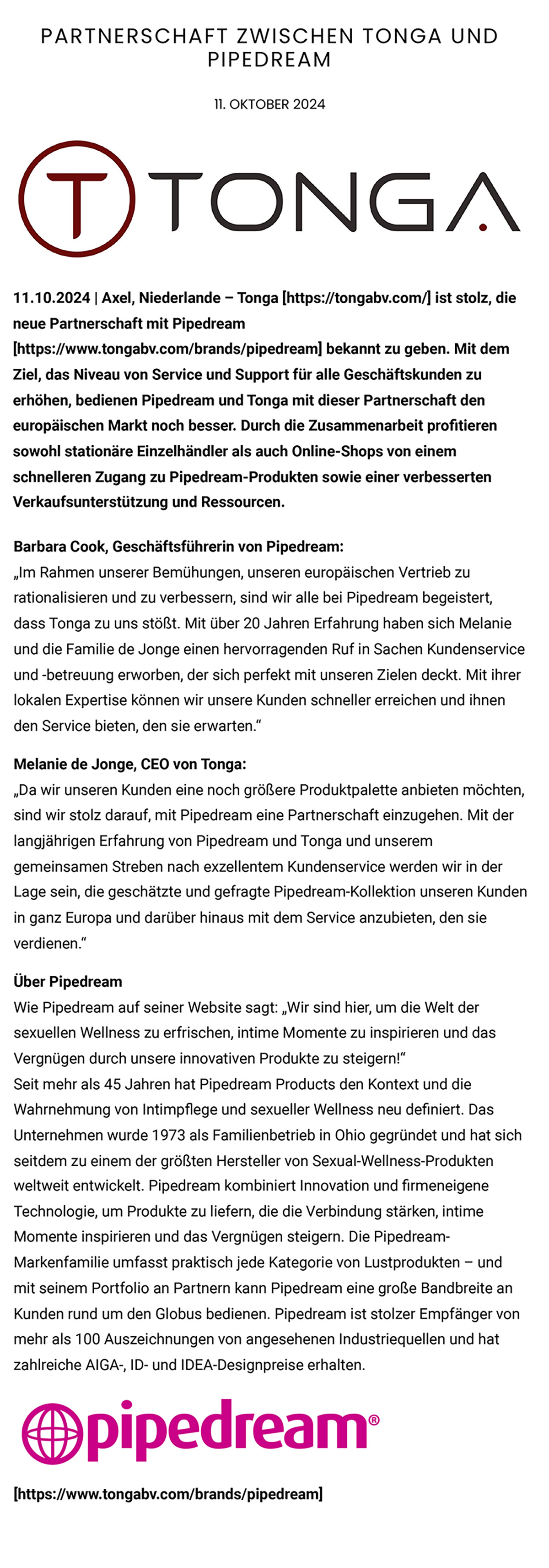 2024-10 Sign DE Online - Partnerschaft Tonga Pipedream